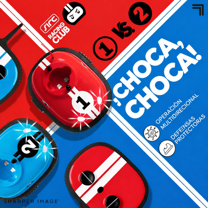 Coches de Choque Teledirigidos con Pilotos Expulsables – Juego para 2 Jugadores