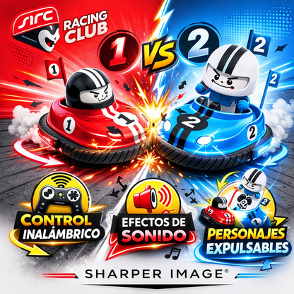 Coches de Choque Teledirigidos con Pilotos Expulsables – Juego para 2 Jugadores