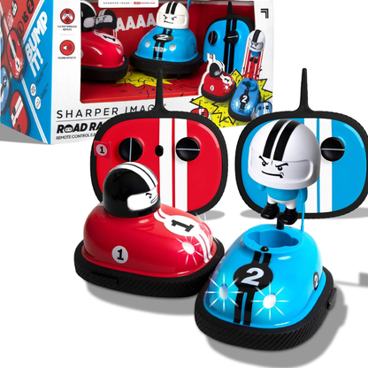 Coches de Choque Teledirigidos con Pilotos Expulsables – Juego para 2 Jugadores